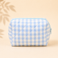 Gingham Makeup Pouch