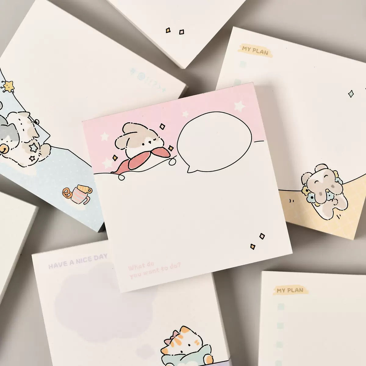 Little Cream Sticky Note