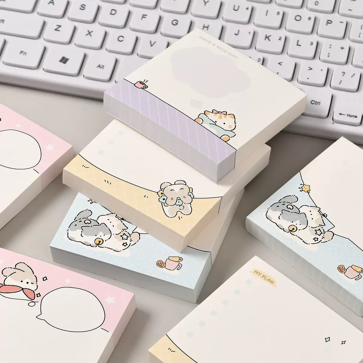 Little Cream Sticky Note
