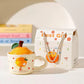 Orange Ceramic Mug