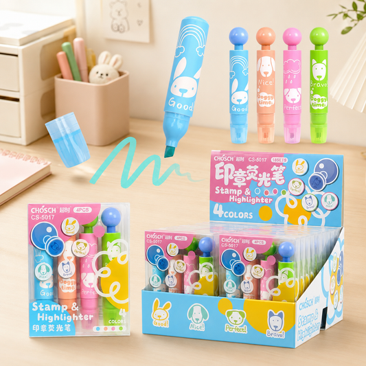 Kawaii Stamp Highlighter