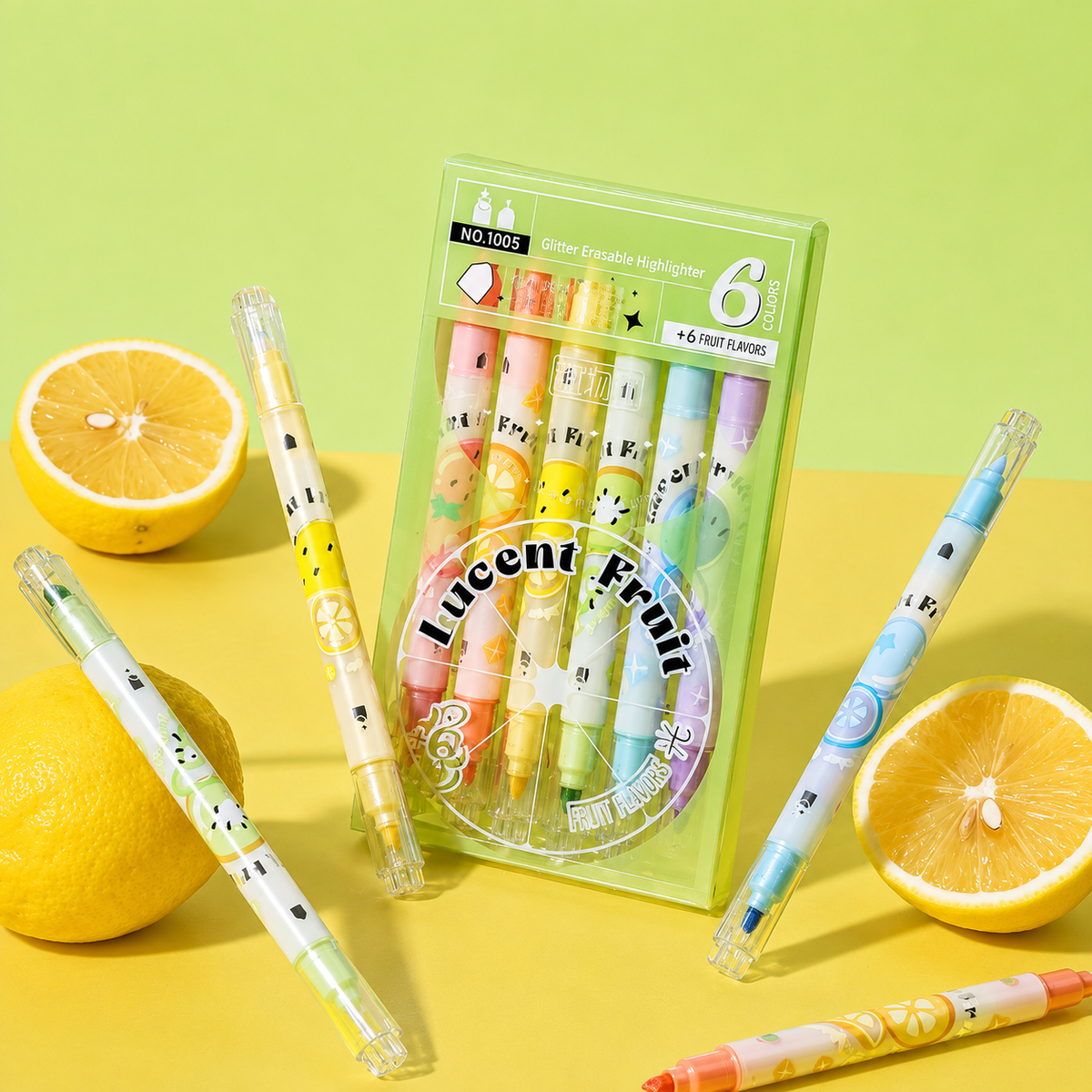 Fruit Scented Erasable Highlighter