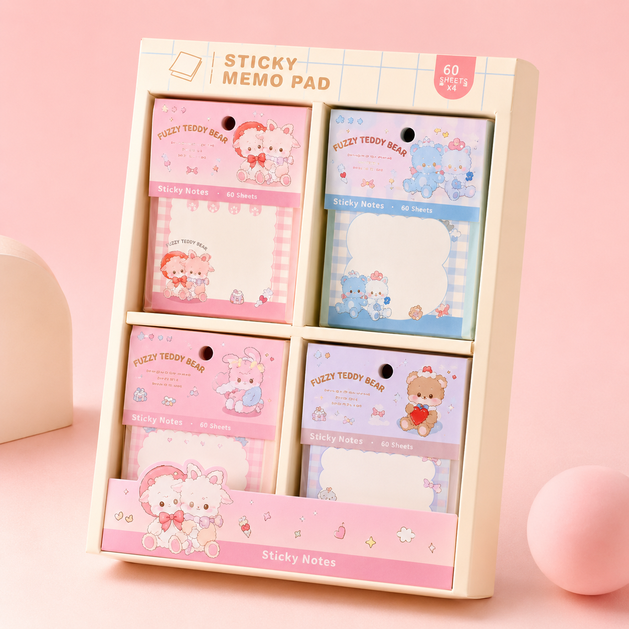 Kawaii Bear Sticky Note