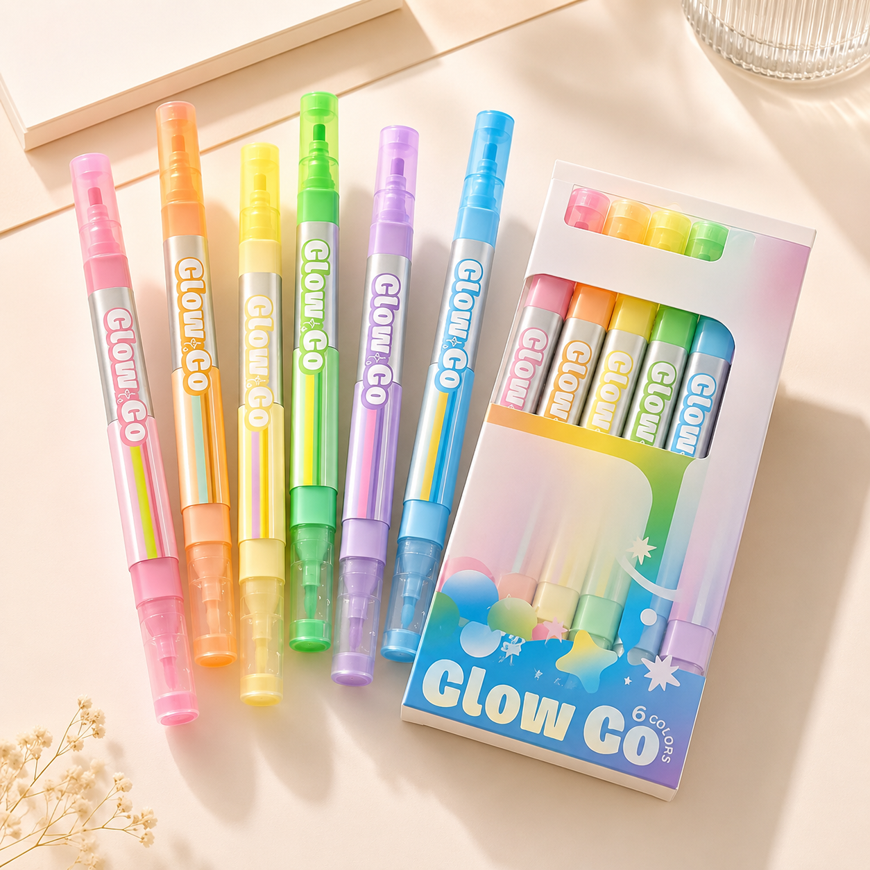 Glow Co Erasable Highlighter