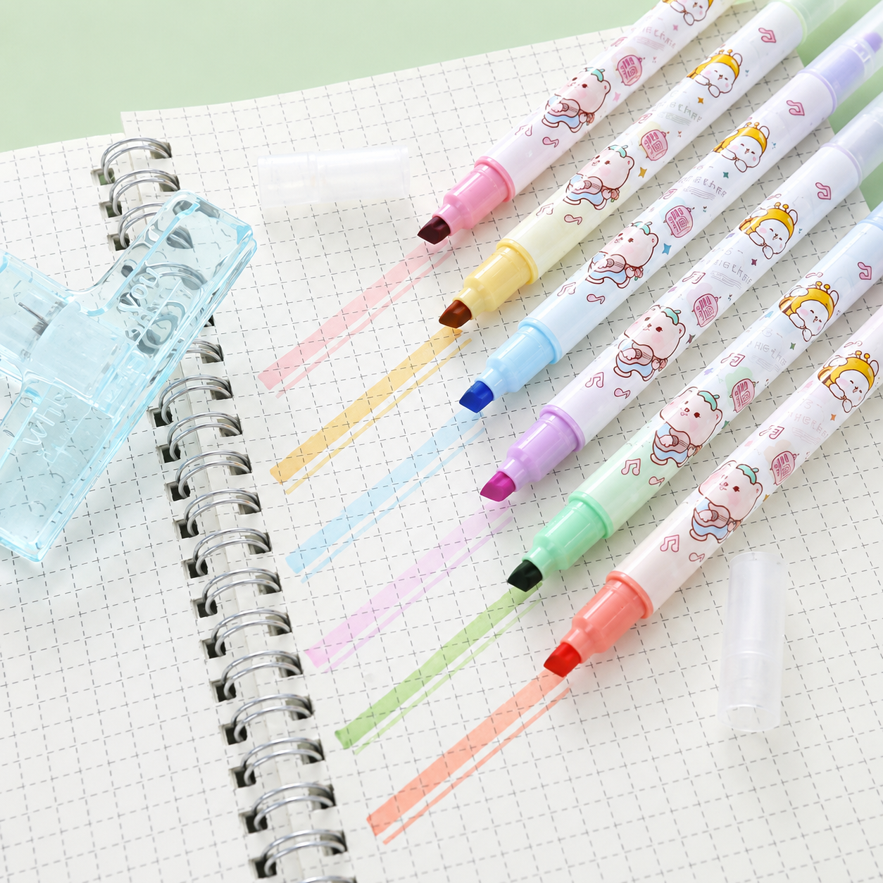 Pastel Dual-Tip Highlighter