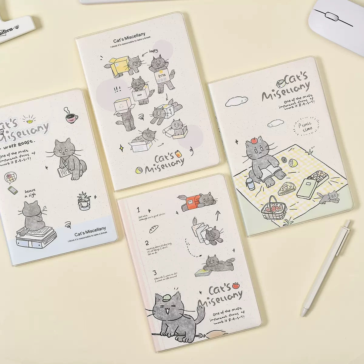Cats Miscellany Notebook