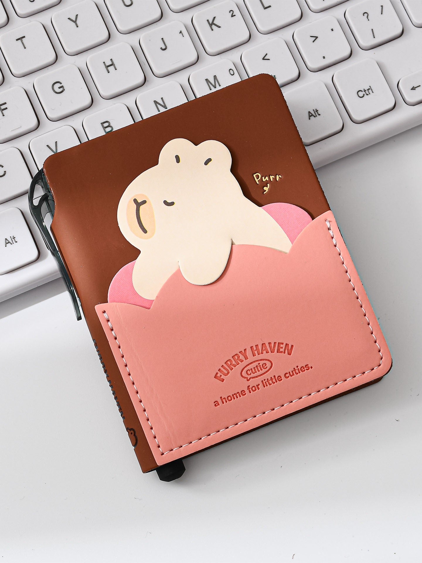 Mini Embossed Notebook with Pen