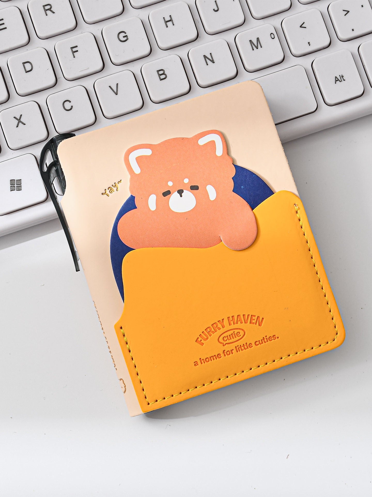 Mini Embossed Notebook with Pen