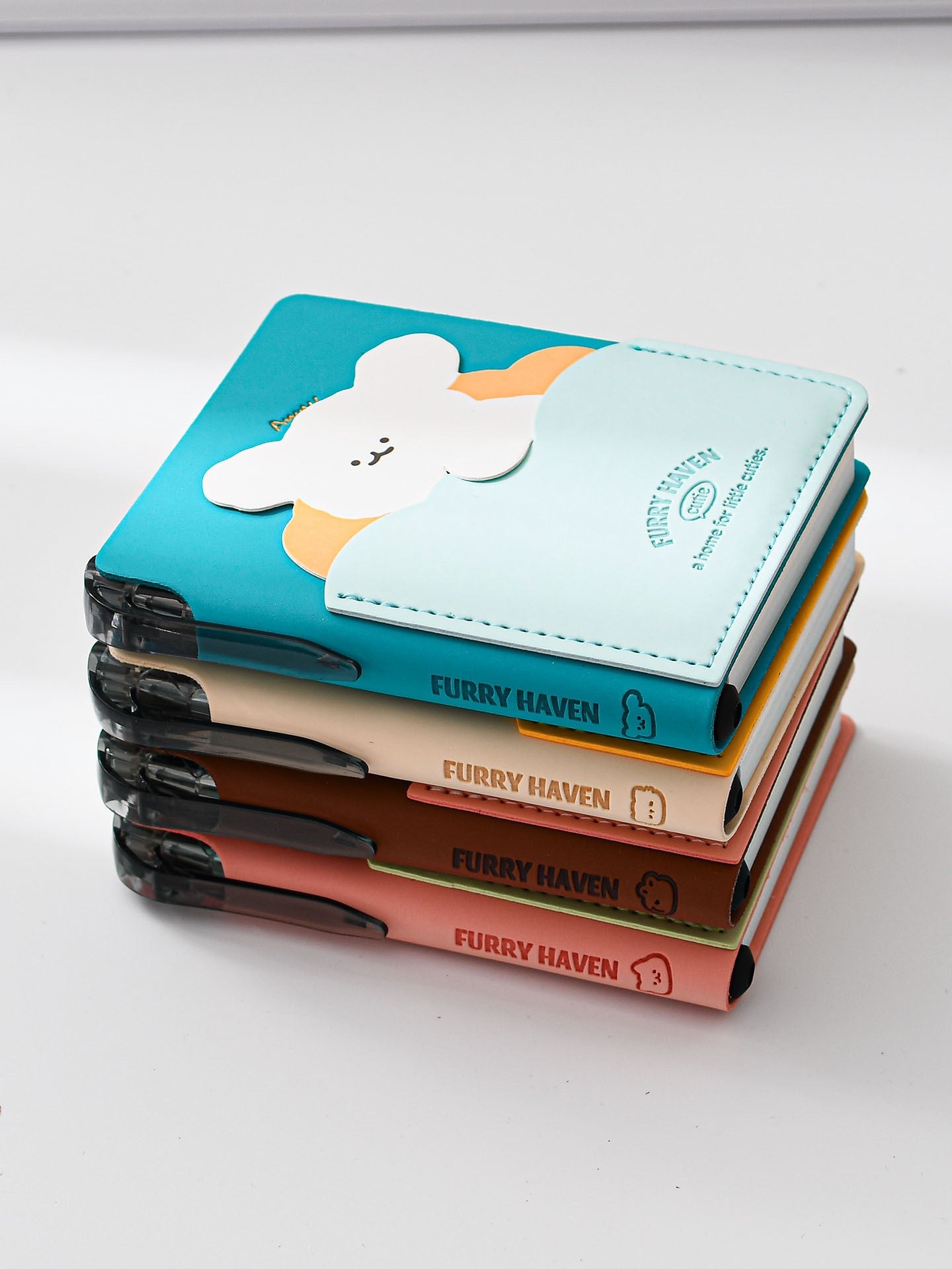 Mini Embossed Notebook with Pen