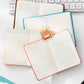Mini Embossed Notebook with Pen