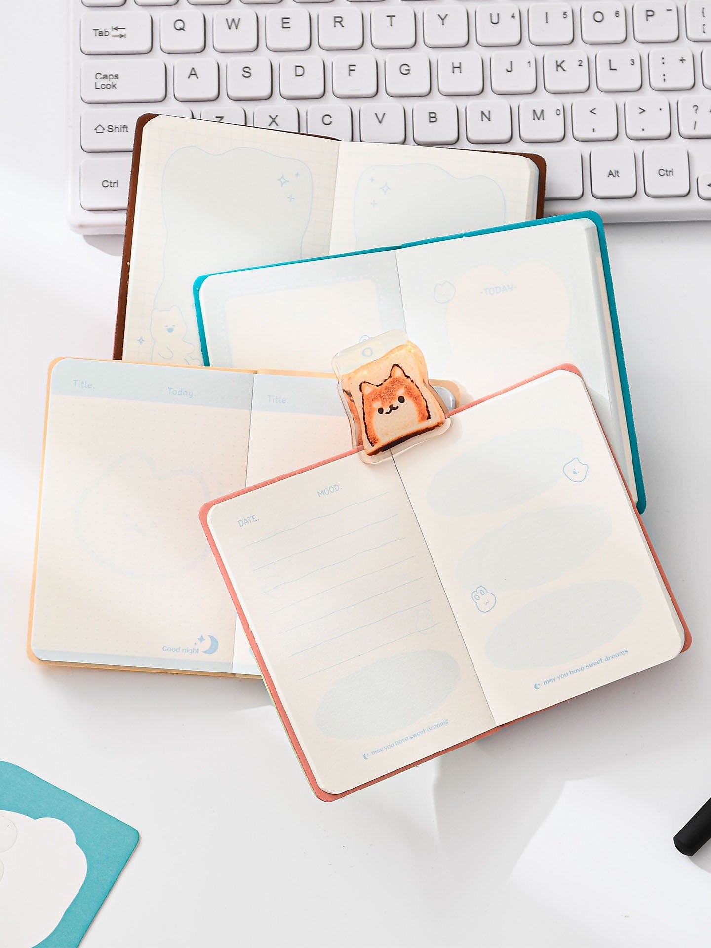 Mini Embossed Notebook with Pen