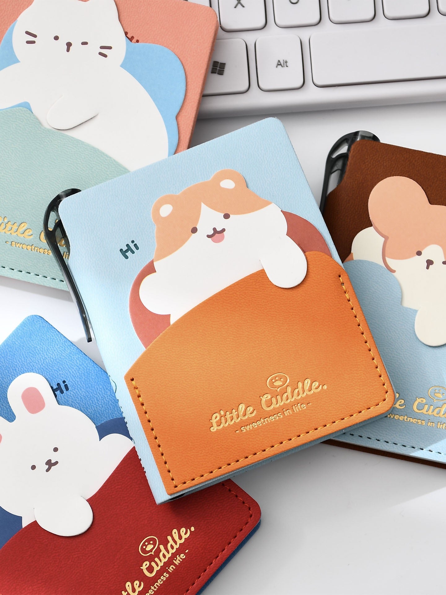 Mini Embossed Notebook with Pen