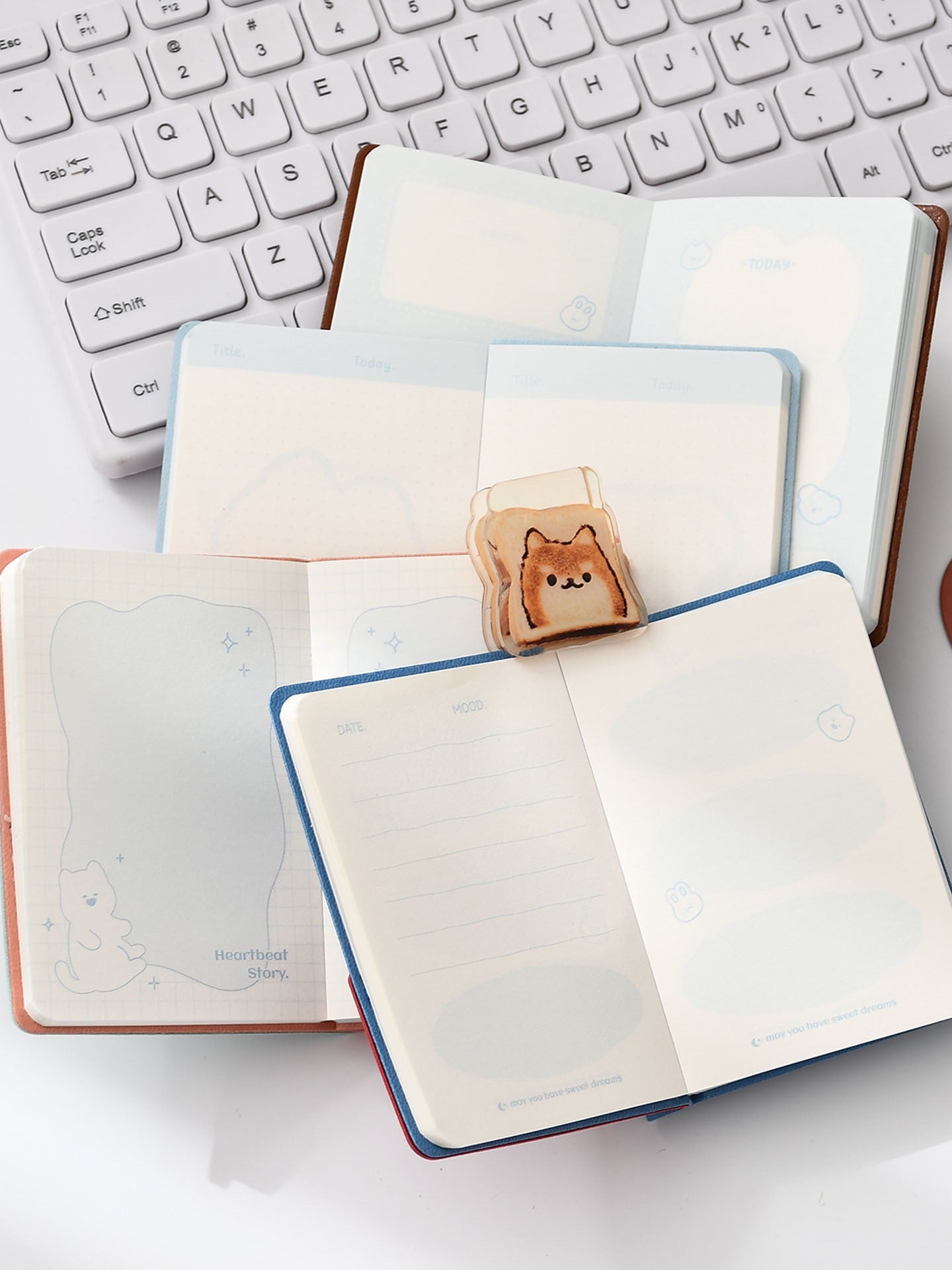 Mini Embossed Notebook with Pen