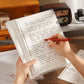 Translucent Refillable Binder Notebook