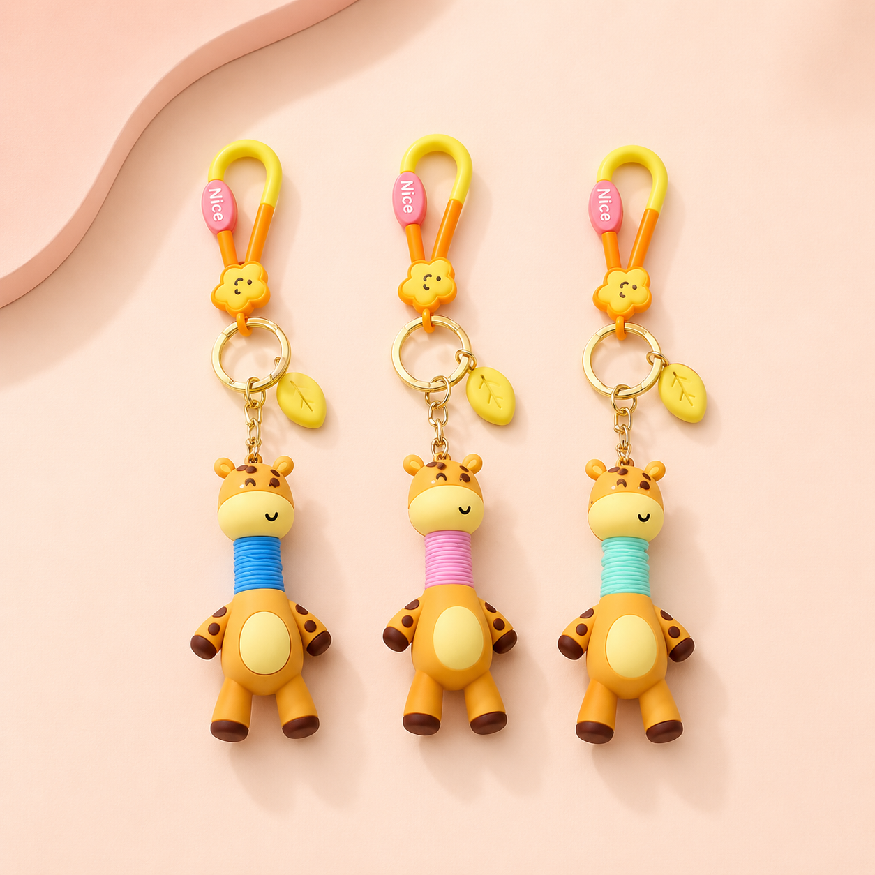 Giraffe Keychain