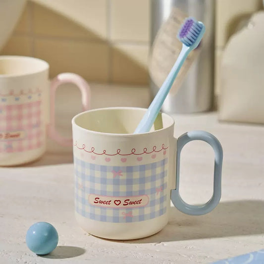 Gingham Pen Holder