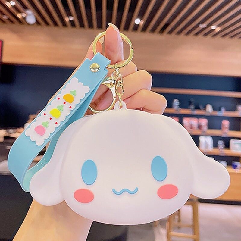 Silicone Keychain Pouch