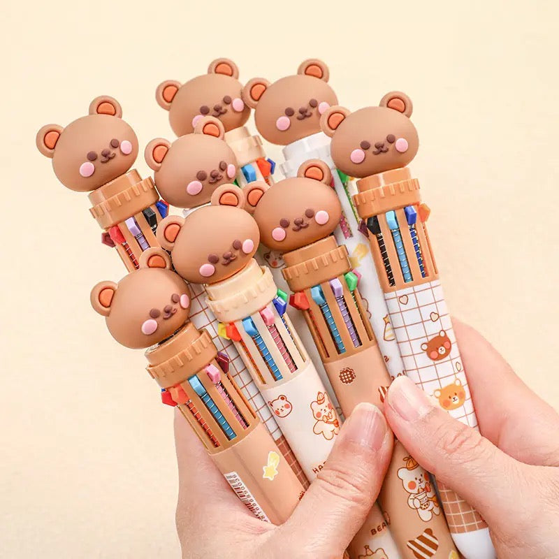 Bear 10 in 1 Pen