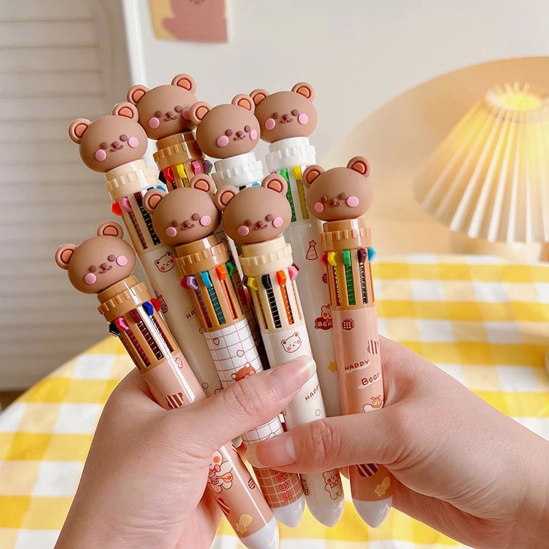 Bear 10 in 1 Pen