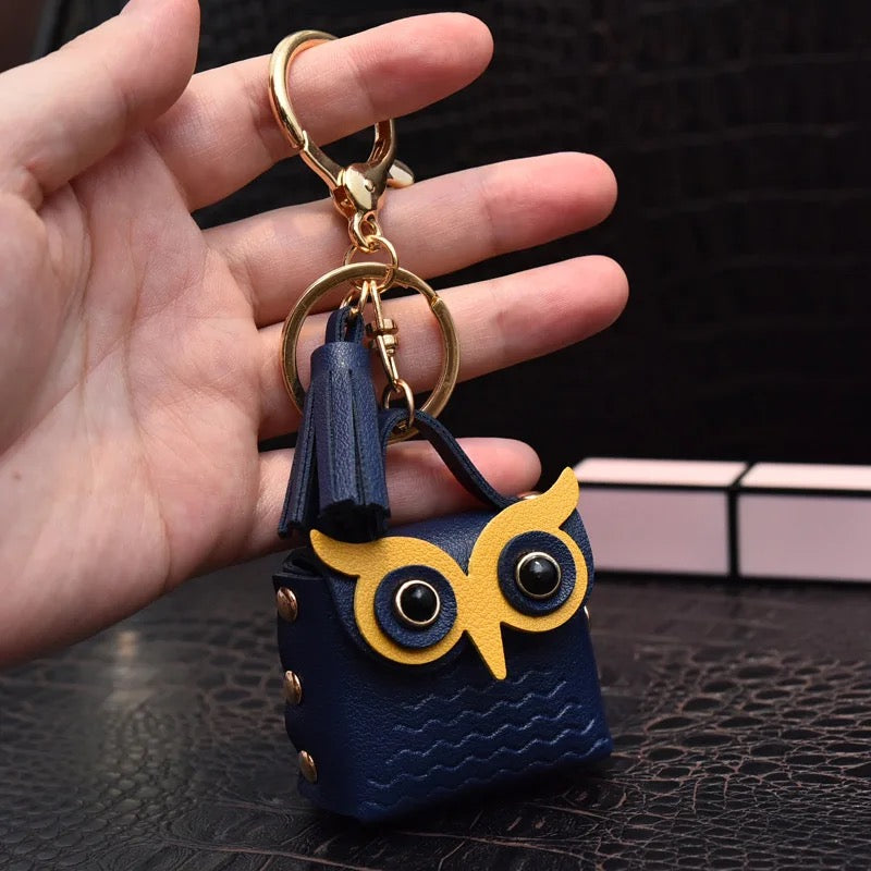 Owl Keychain Pouch