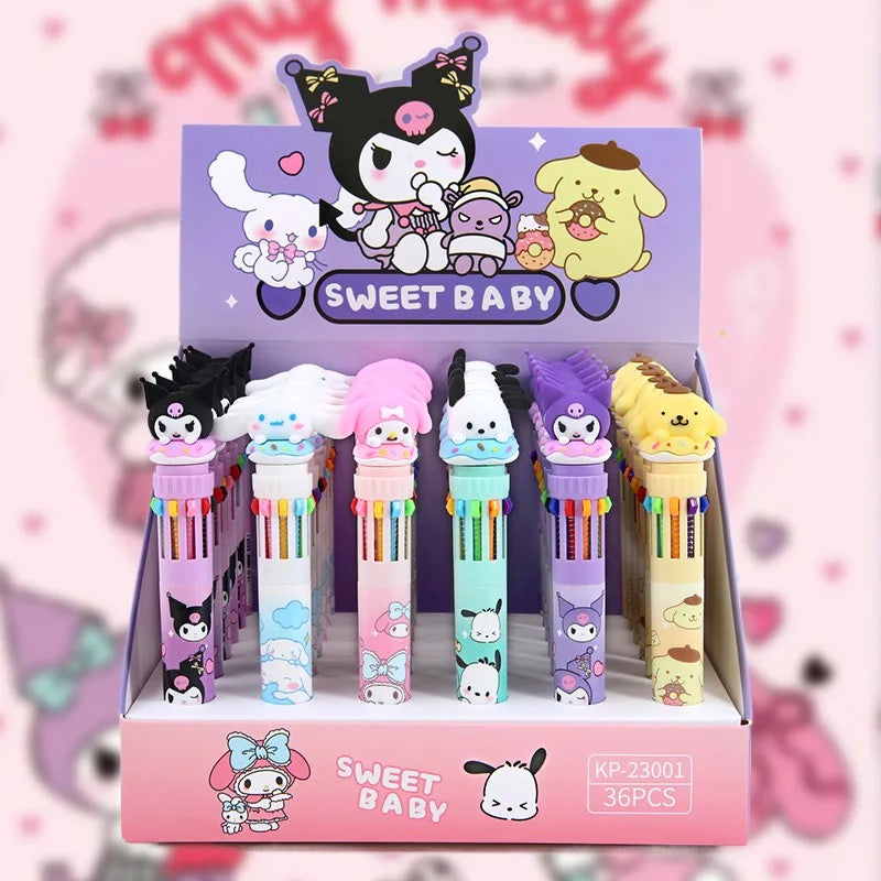 Sanrio 10 In 1 Pen