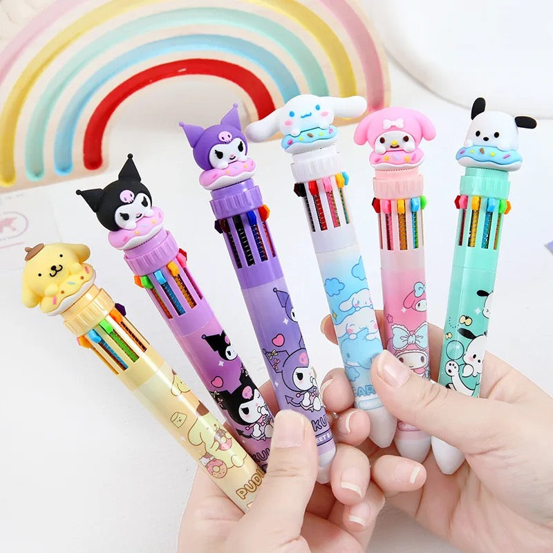 Sanrio 10 In 1 Pen