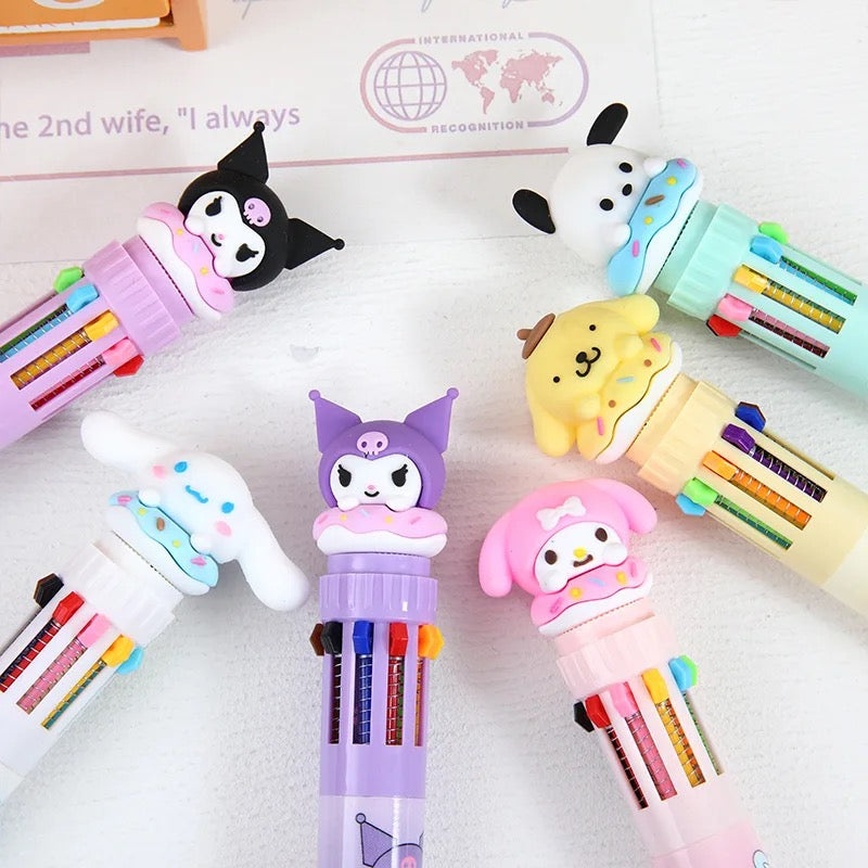 Sanrio 10 In 1 Pen