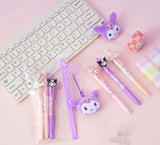 Kuromi and Bear keychain Pen Set