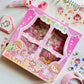 Kawai 100 pcs sticker box