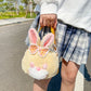 Kawai Bunny Plush Sling Bag