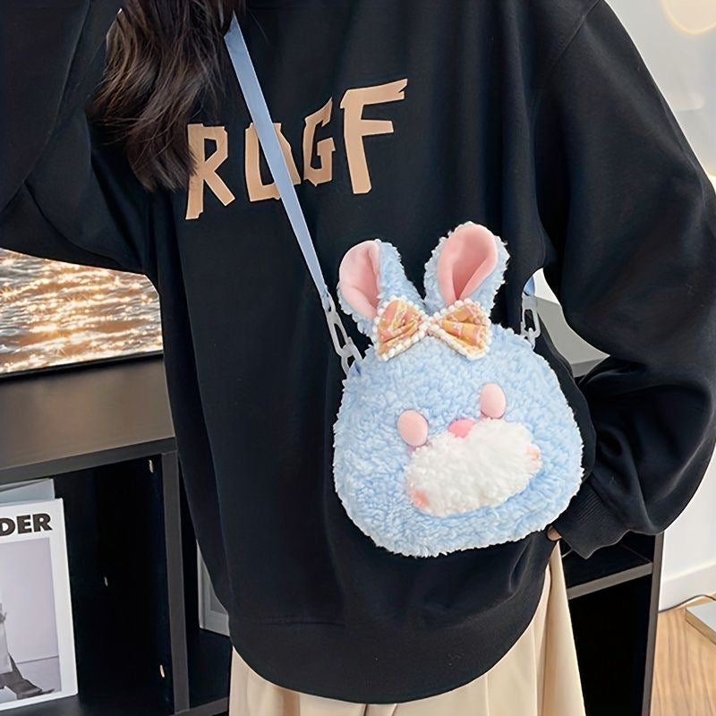 Kawai Bunny Plush Sling Bag