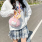 Kawai Bunny Plush Sling Bag