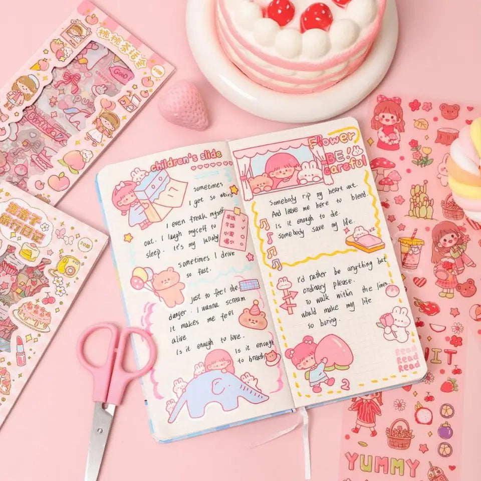 Kawaii Sticker Sheet – diecutsmart