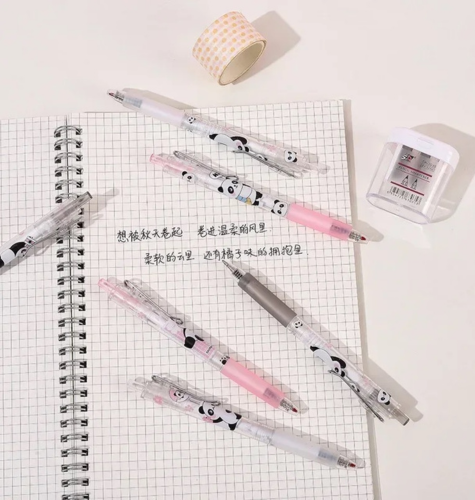 Panda gel pen set