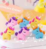 Unicorn Eraser 5pcs Set