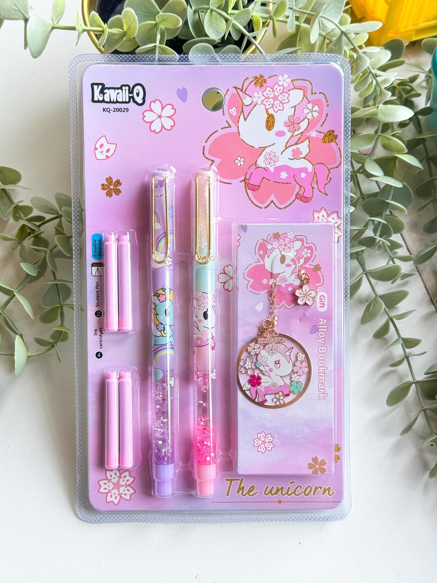 Unicorn Fountain Pen Set