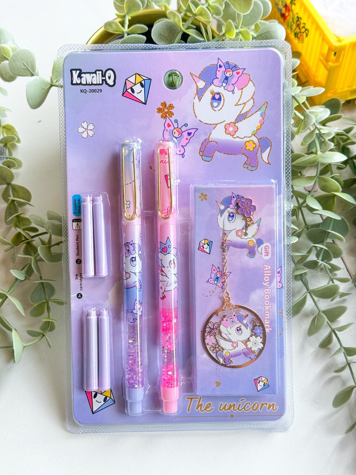 Unicorn Fountain Pen Set