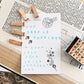 Mini Alphabet Stamp