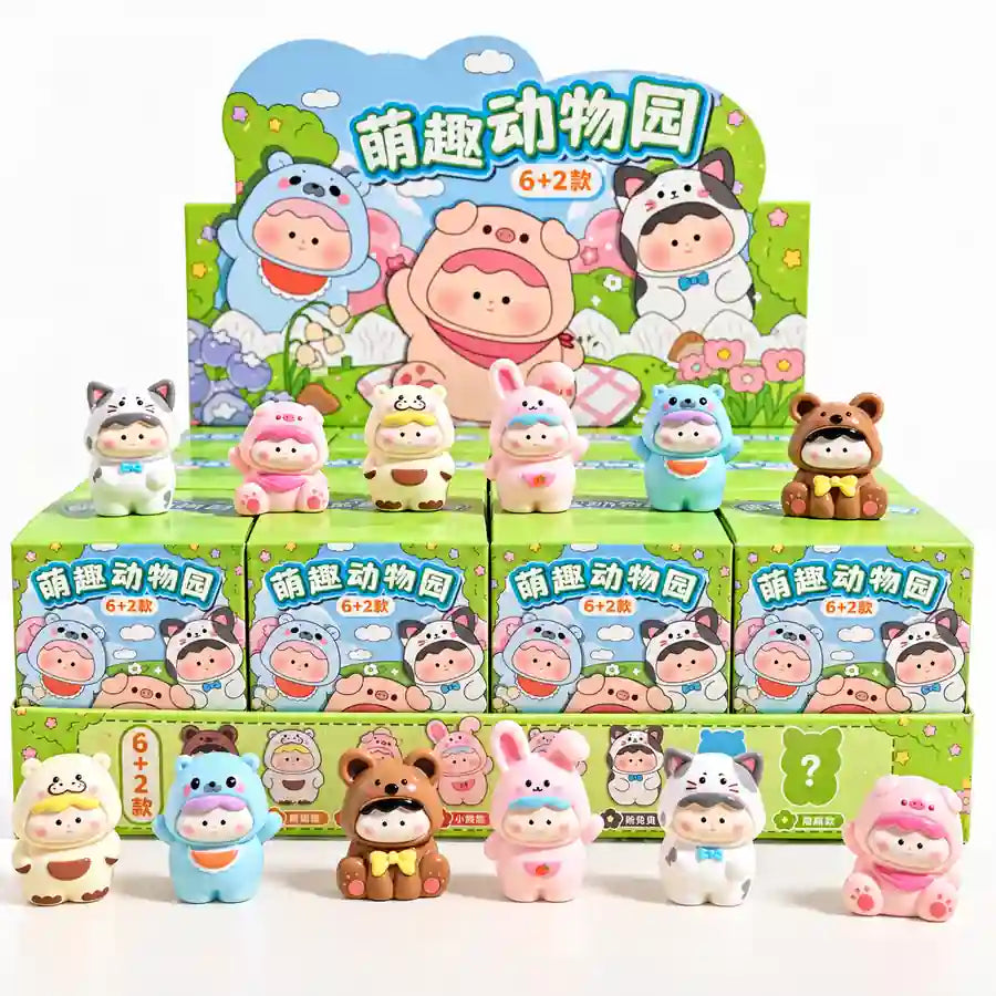 Animal Friends Blind Box kawaii mini collectible figures