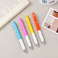Color Pop 0.5mm comfort pen with soft grip in blue, pink, yellow and orange