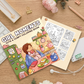 Girl Moments Cute & Comfy Coloring Book with kawaii cozy lifestyle illustrations
