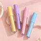 Pastel highlighter single piece available in pink, blue, purple and yellow.