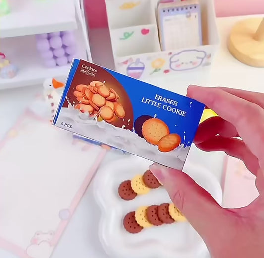 Cookies Eraser Box Set Of (6pcs)