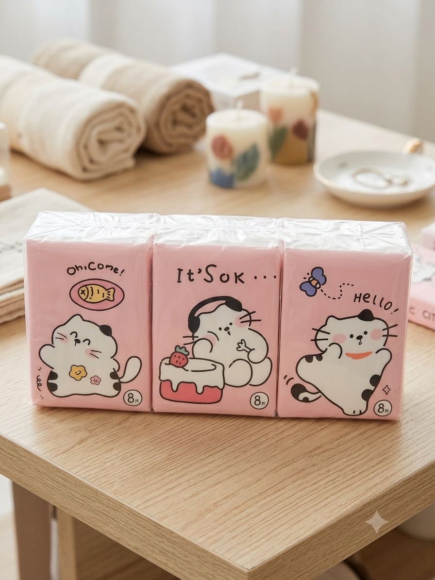 Kitty mini tissue