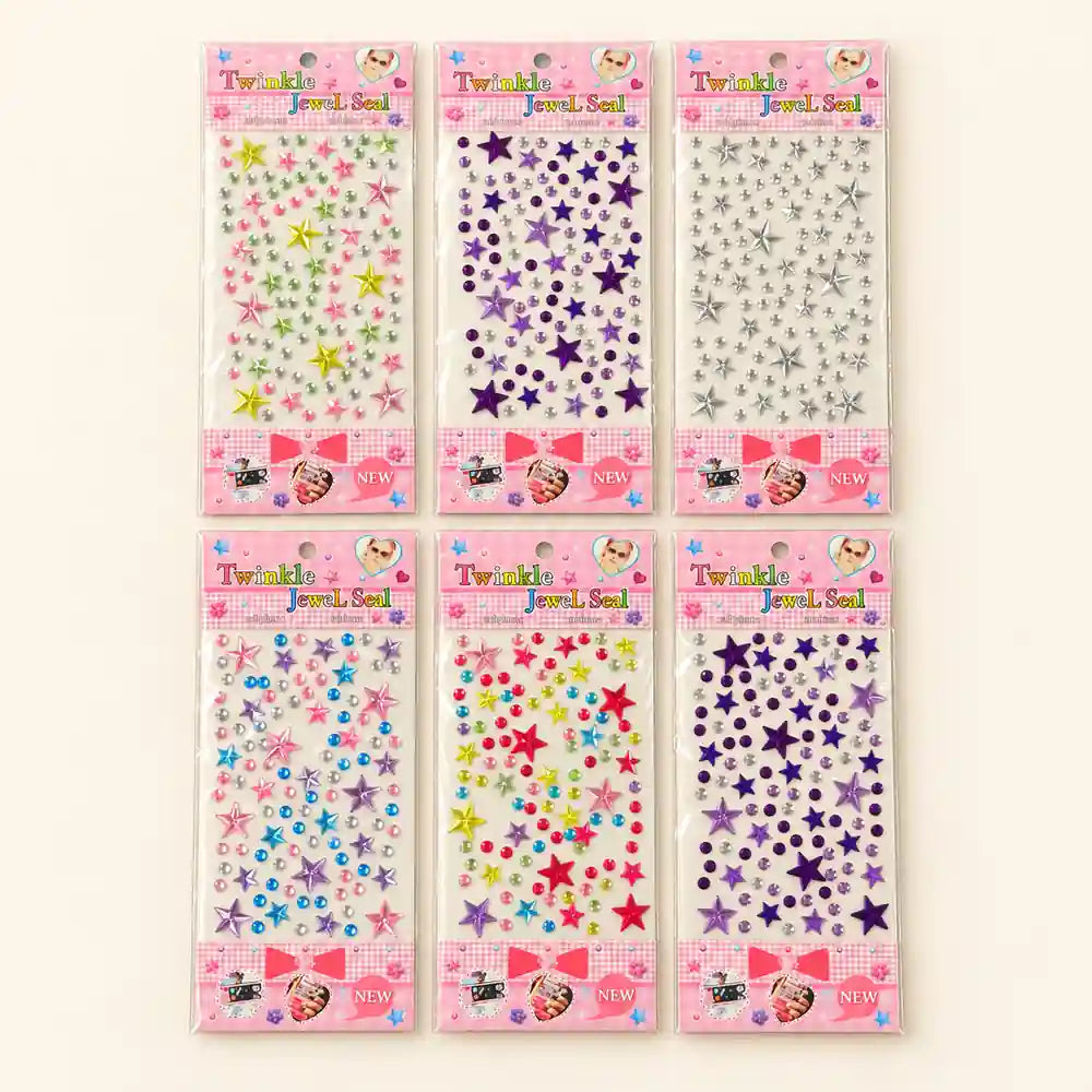 Twinkle Star Gem Stickers